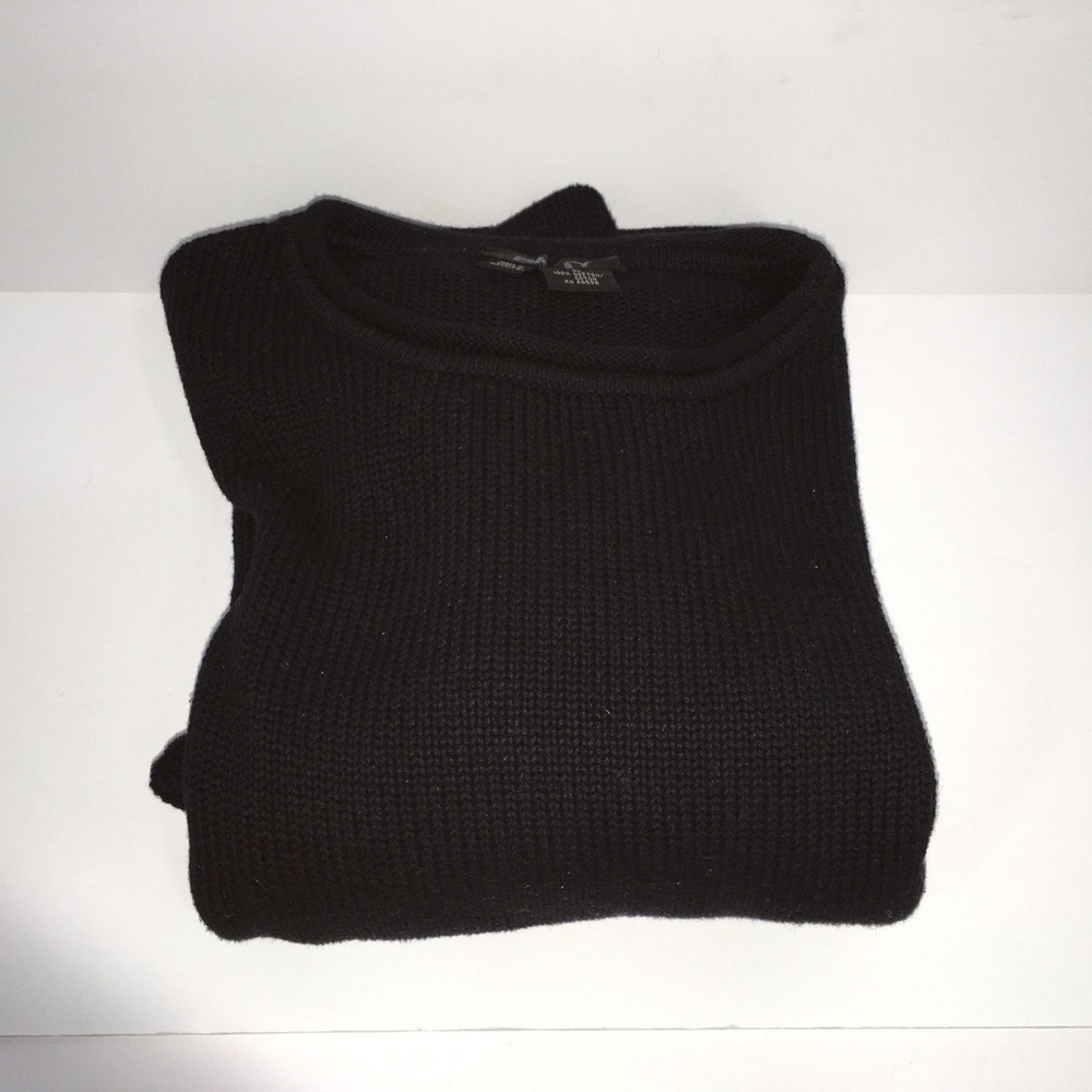DKNY Vintage Long Sleeve Shirt (Black, size Large)